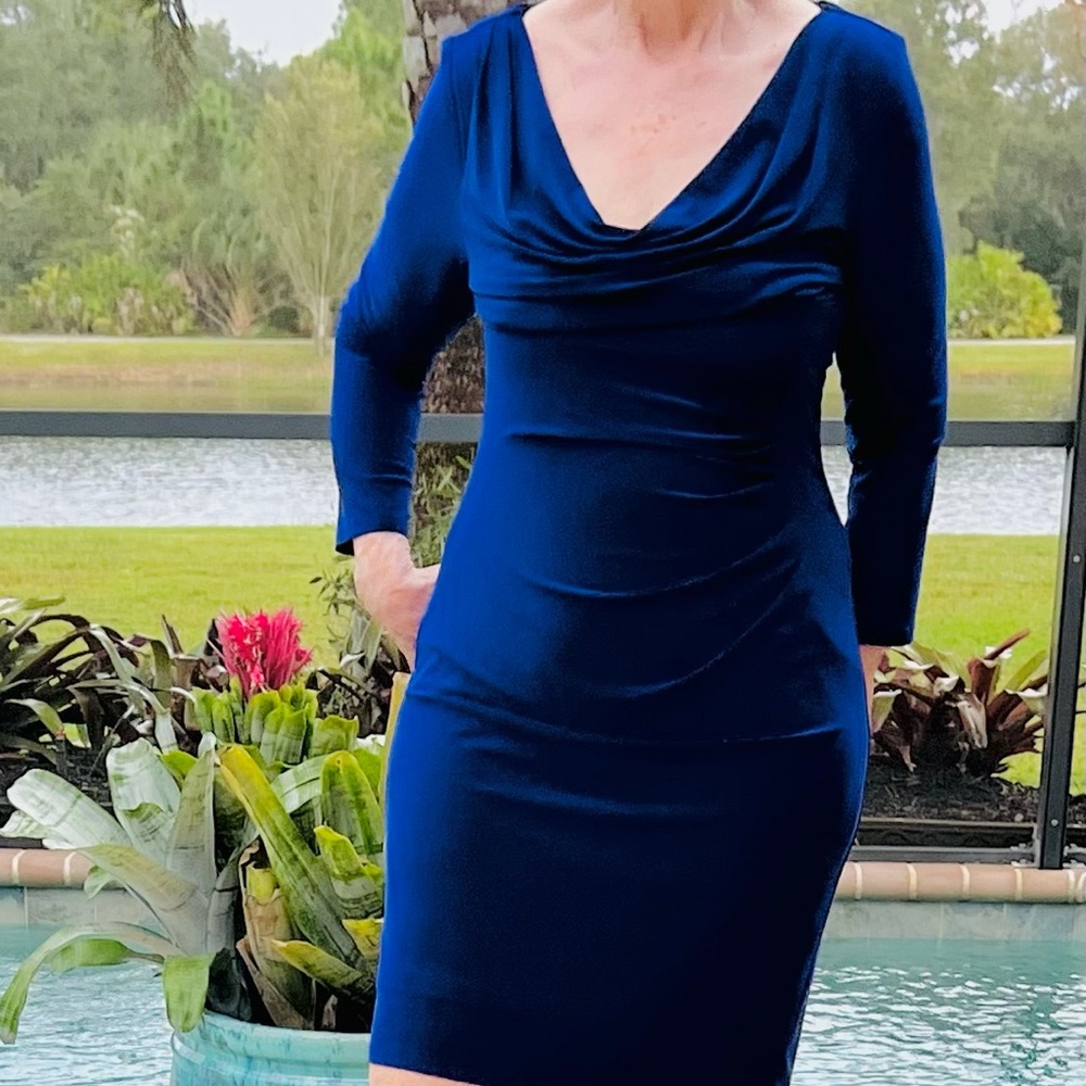 Ralph Lauren Dress. Gorgeous color!